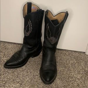 Cowboy boots Harley Davidson